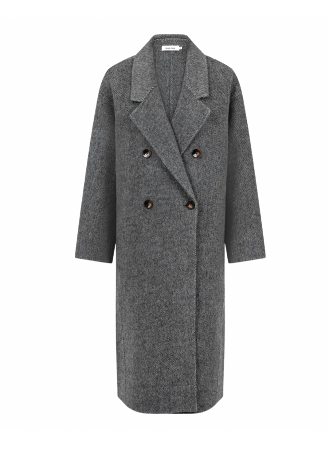 Farel Coat Antra Knit-Ted