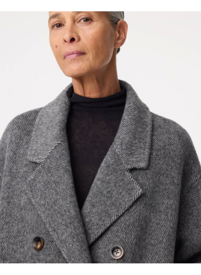 Farel Coat Antra Knit-Ted