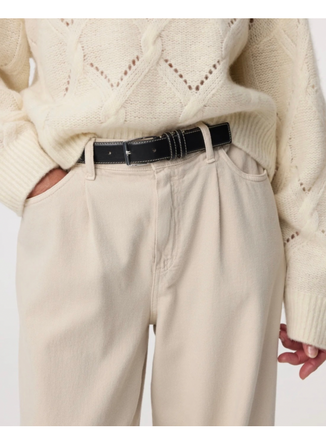 Charly Pants Sand Knit-Ted
