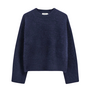 Wolf Pullover Night Blue Knit-Ted