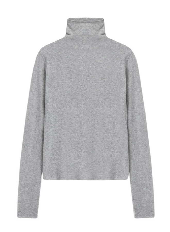 Roline Pullover Grey Melange Knit-Ted