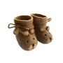 Babybooties felt brown