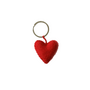 Keyring heart red