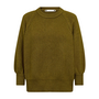 RowCC Puff SS Rib Knit Fern Green Co'Couture