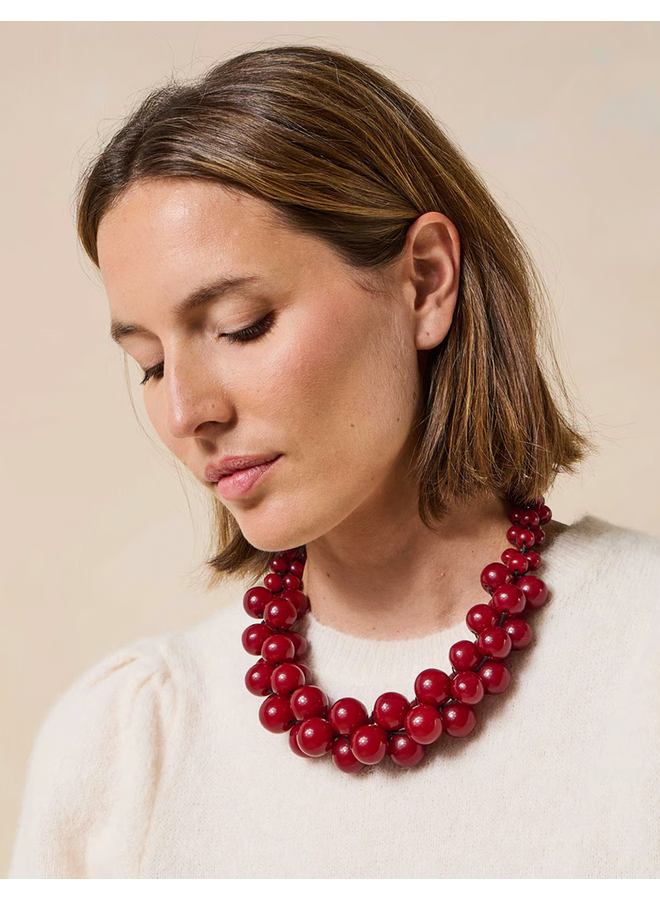 FM-AT-GROTAN Rosewood Collier La Fee Maraboutee