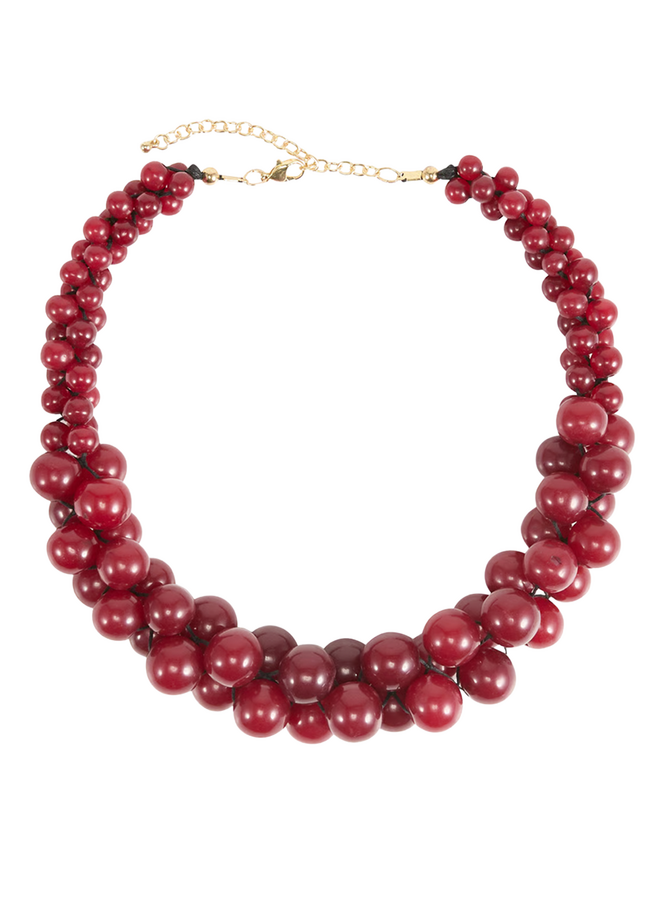 FM-AT-GROTAN Rosewood Collier La Fee Maraboutee