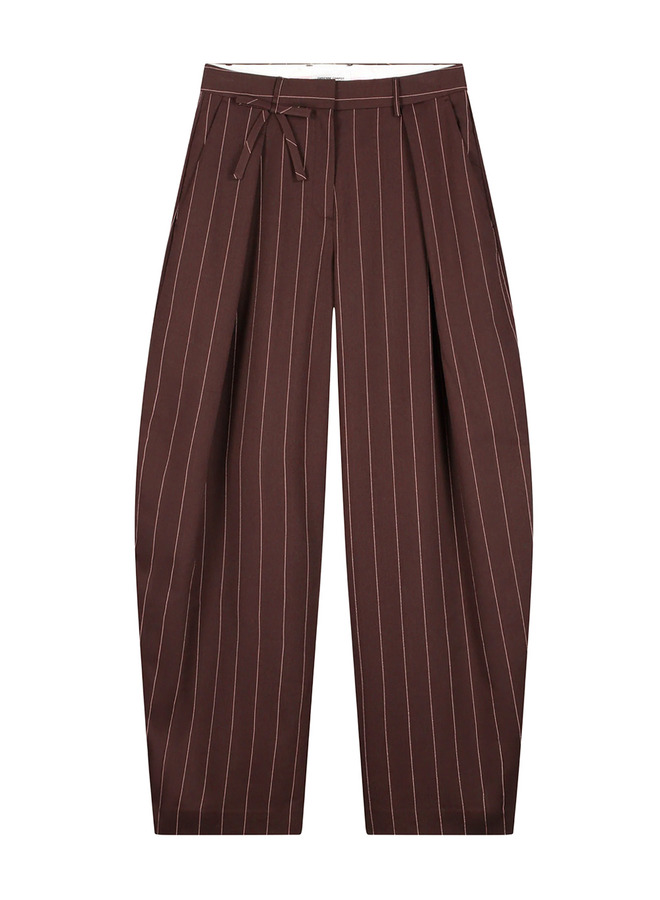 Charlot Trousers Brown/ Pink/ Brown Fabienne Chapot