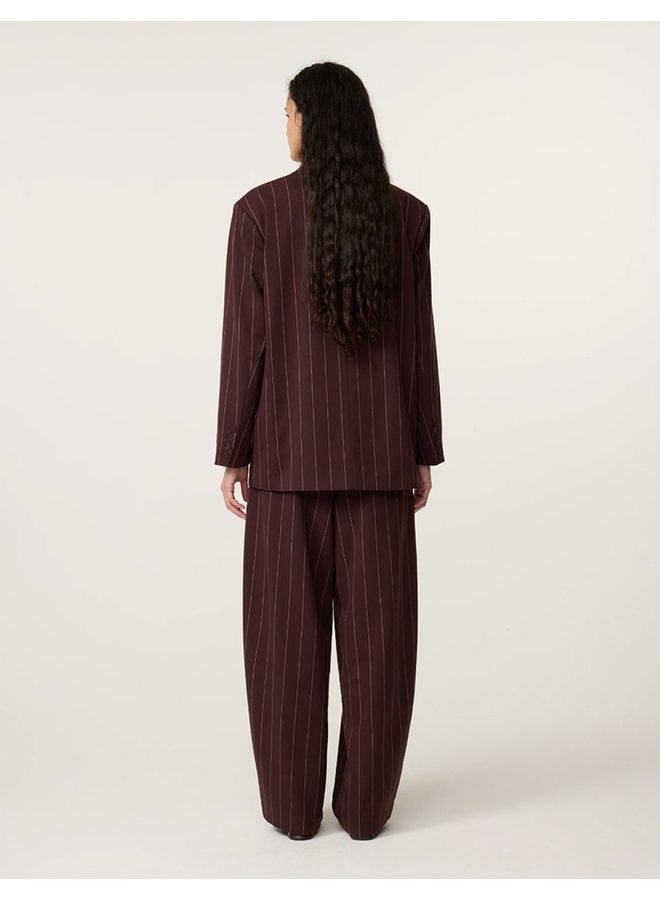 Charlot Trousers Brown/ Pink/ Brown Fabienne Chapot