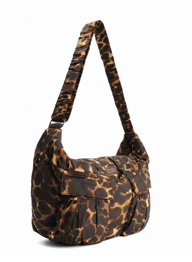 Fabiana Nylon Bag Toffee/Camel Club Fabienne Chapot