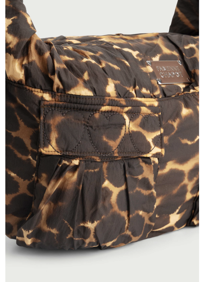 Fabiana Nylon Bag Toffee/Camel Club Fabienne Chapot