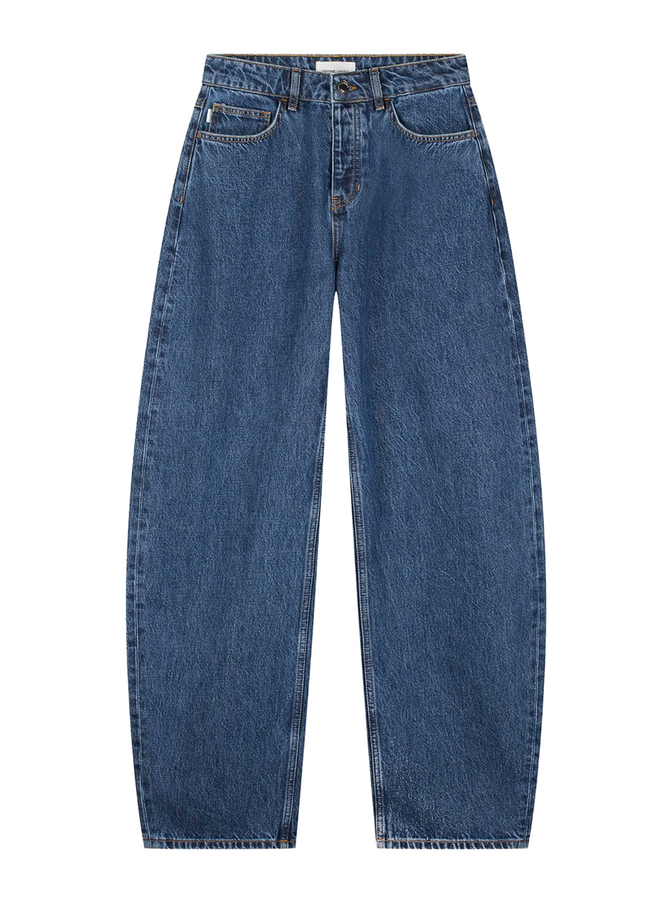 Betty Barrel Jeans Brilliant Blue Fabienne Chapot