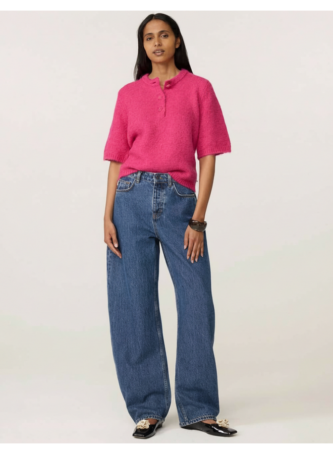 Betty Barrel Jeans Brilliant Blue Fabienne Chapot