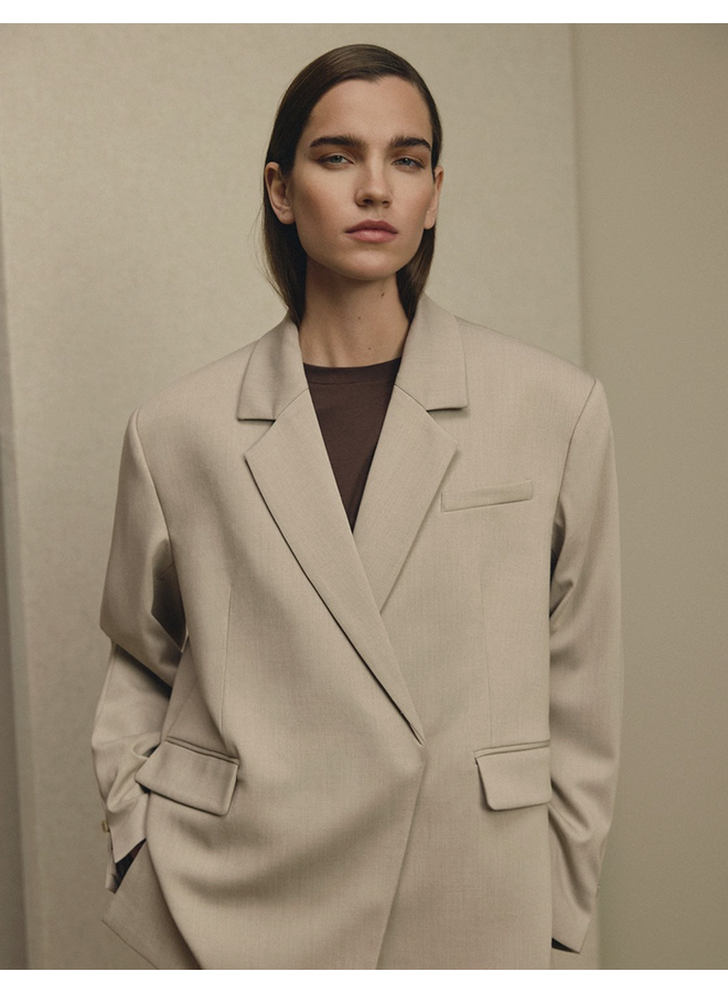 MSCH Marceli Oversized Blazer Warm LGM