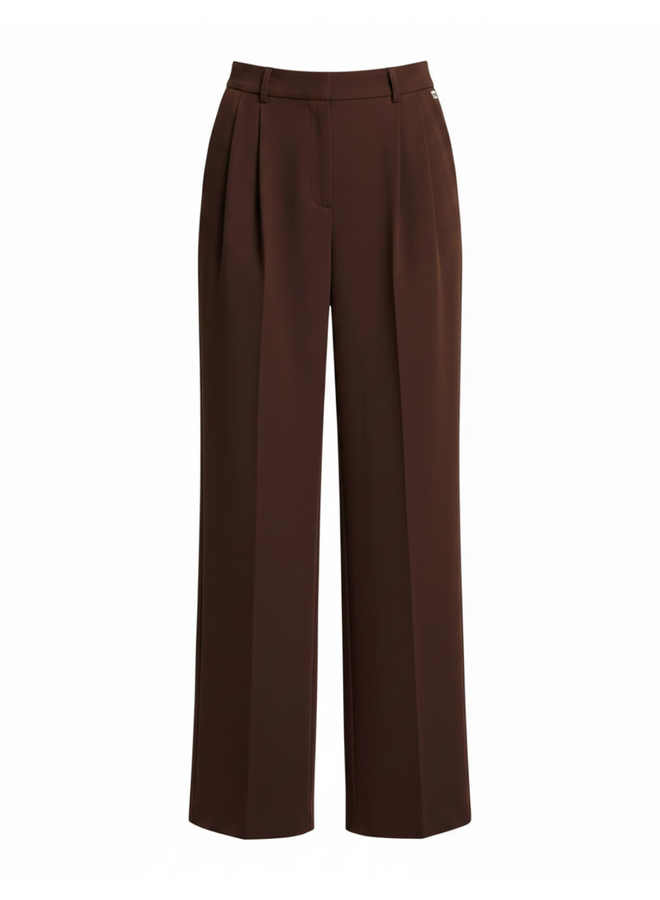 PANTS Marlou Chocolate Brown Pom Amsterdam