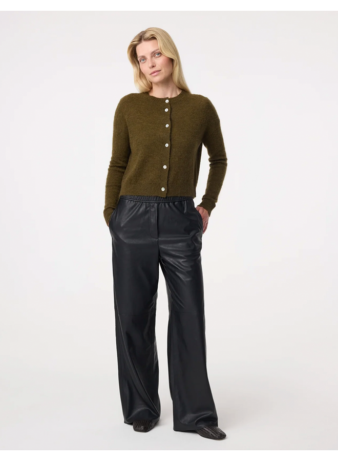 Emile Cardigan Moss Knit-Ted