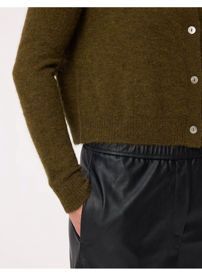 Emile Cardigan Moss Knit-Ted