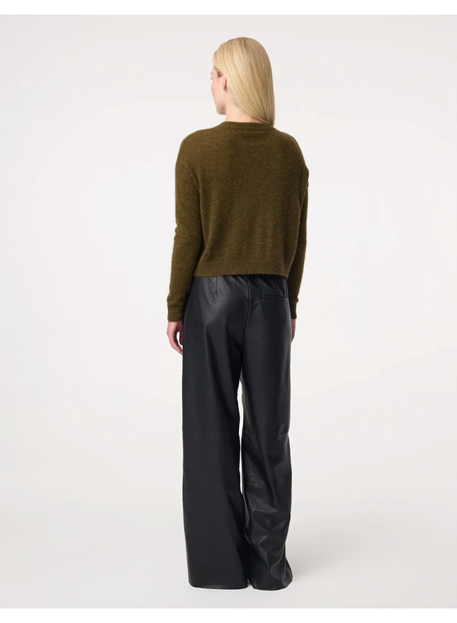 Emile Cardigan Moss Knit-Ted