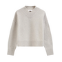 Jean Pullover Greige Knit-Ted