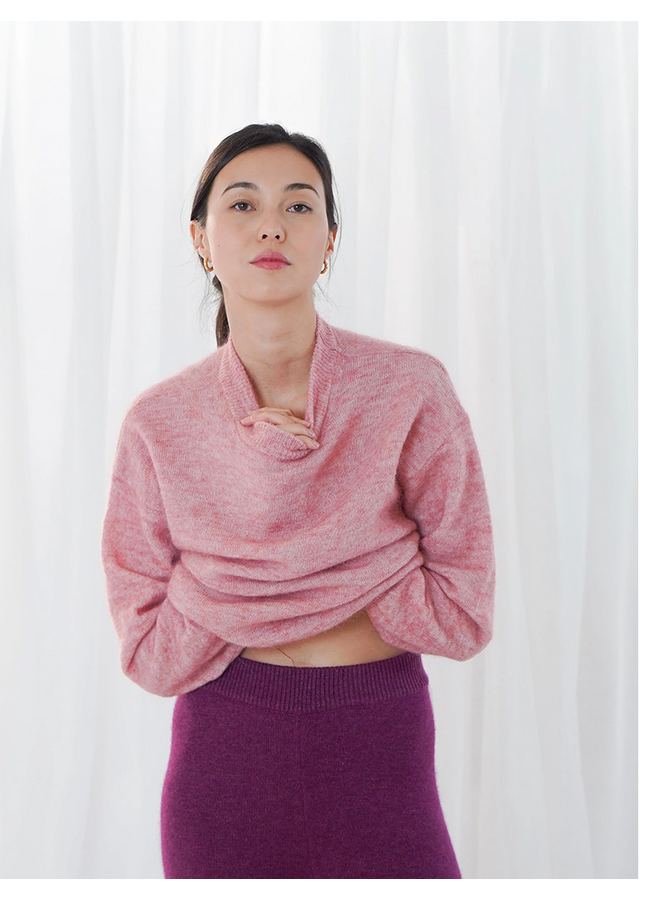 THORNTON Pullover Old pink TWNS