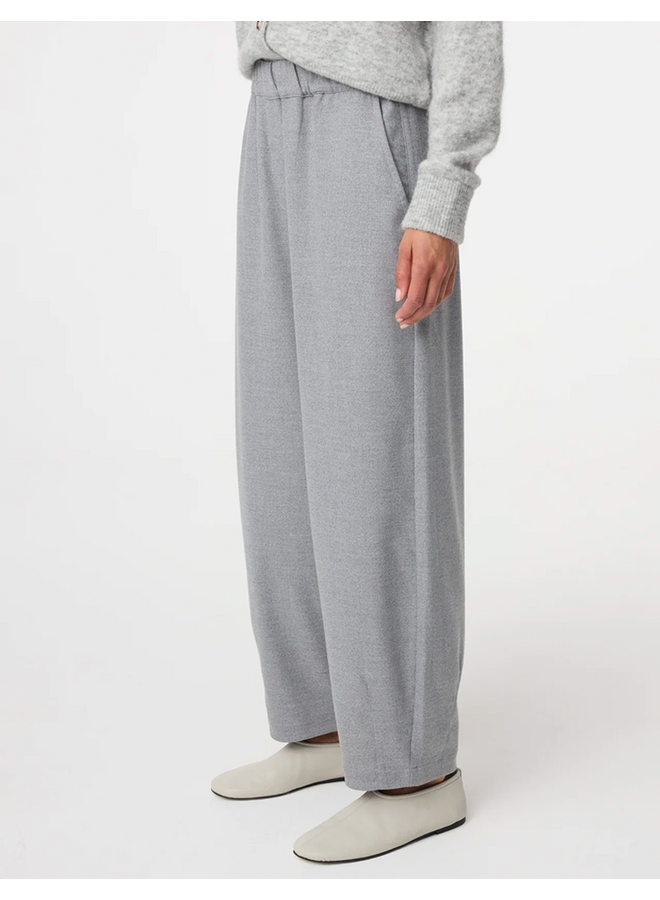 Nanouk Pants Grey Melange Knit-Ted