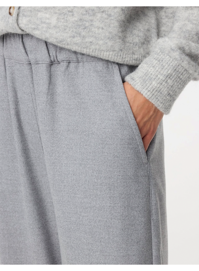 Nanouk Pants Grey Melange Knit-Ted
