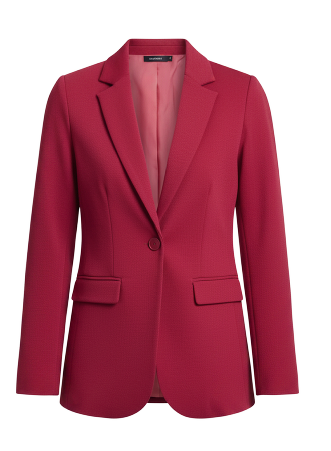 BLAZER Chloe Burgundy Red Pom Amsterdam