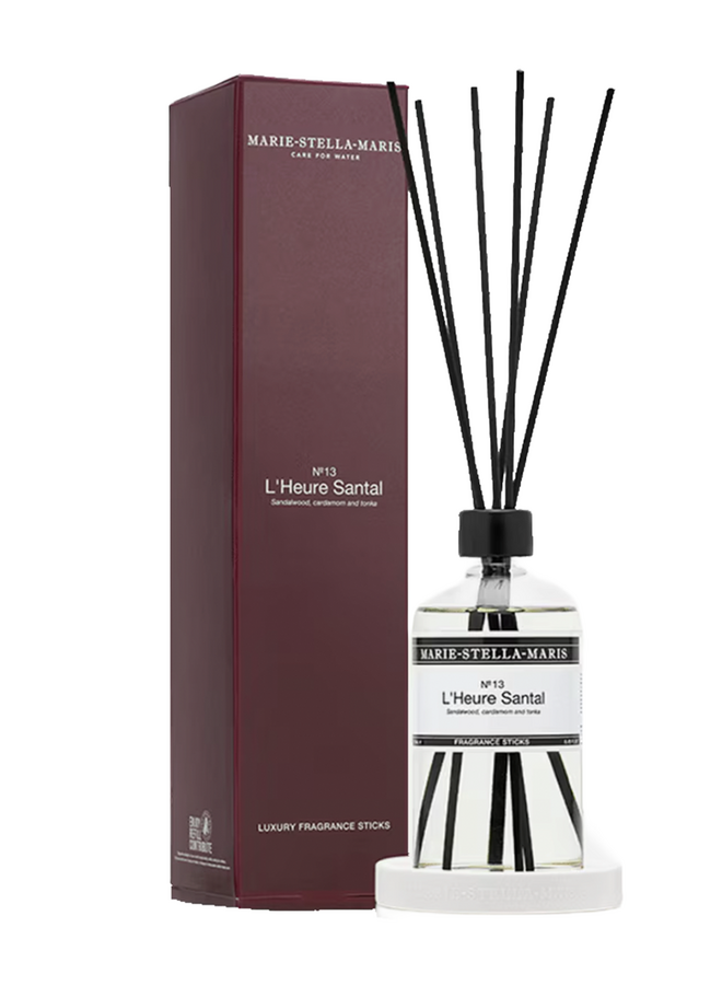 Fragrance Sticks L'Heure Santal 250 ml Marie-Stella-Maris