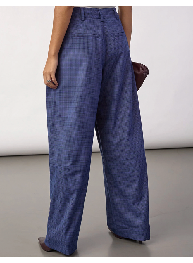 DaxterCC Check Pant New Blue Co'Couture