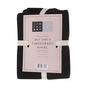 Theedoek  Set/ 3 zwart 50 x 70 cm.