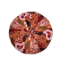 Round Cushion Maye Caramel Imbarro