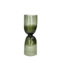Diabolo Glass Vase Smoke H. 32 cm Pomax