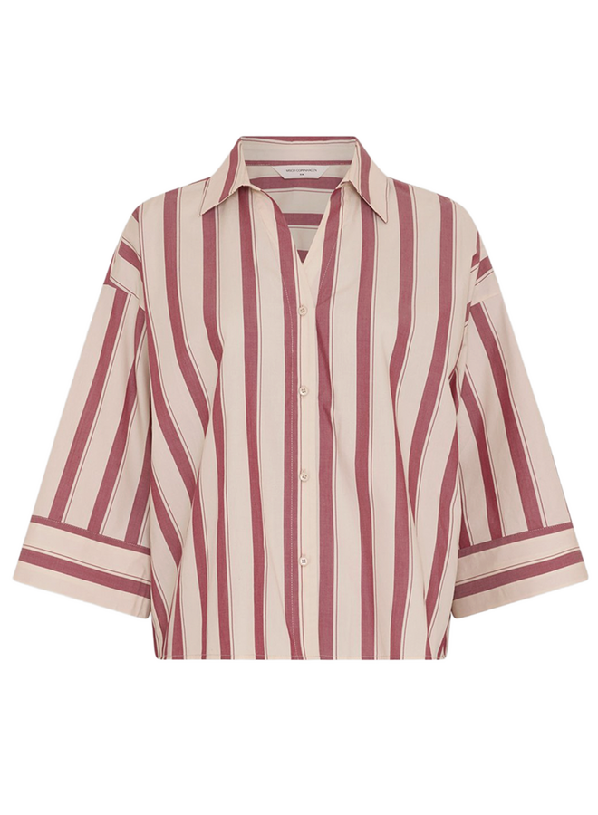 MSCH Susana Selmina Rhodode/ Oatmeal 3/4 Shirt STP