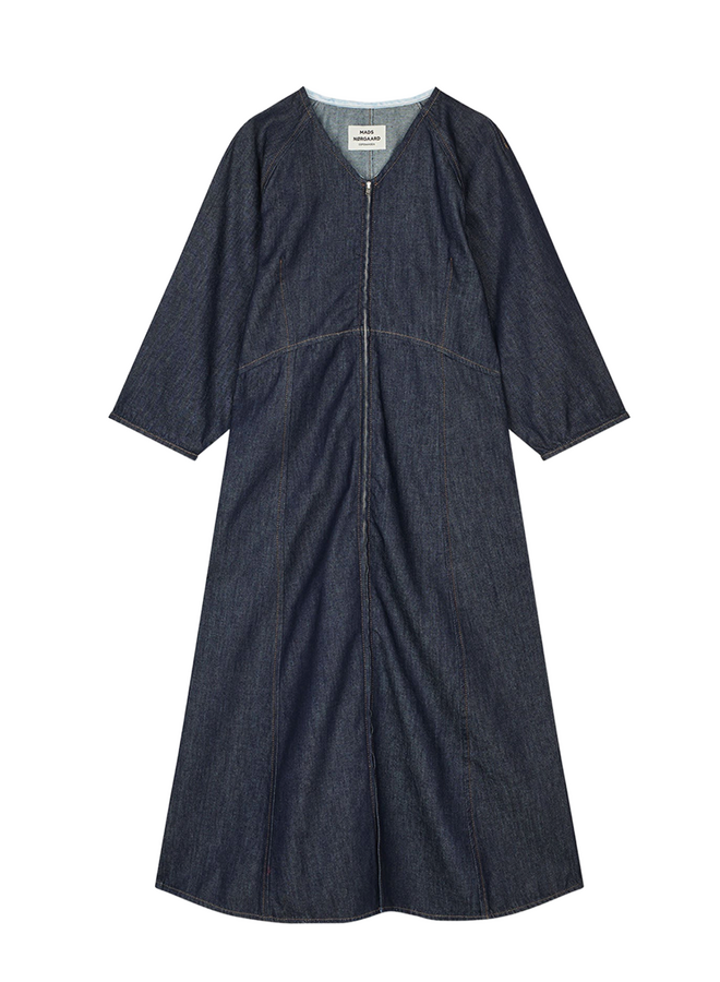 Cosy Denim Gudrun Dress Rinse Mads Norgaard