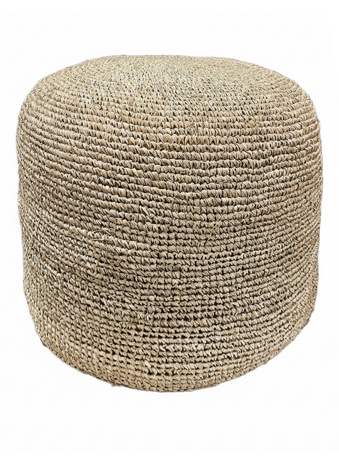 Pouf Sisal hoog XL diameter