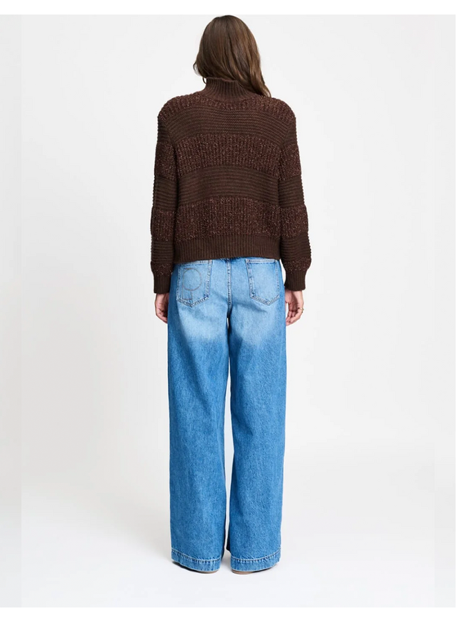 PULLOVER Kate Chocolate Brown Pom Amsterdam