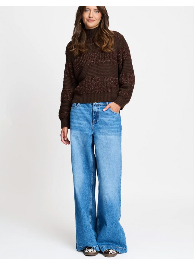PULLOVER Kate Chocolate Brown Pom Amsterdam
