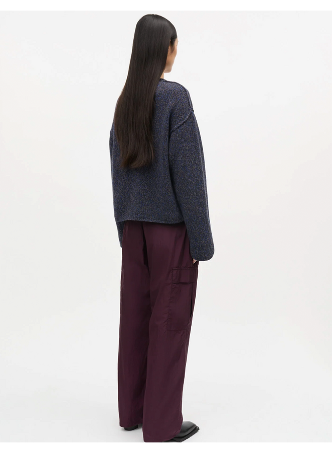 Charlotte Madison Knit Sky Captain Melange Mads Norgaard