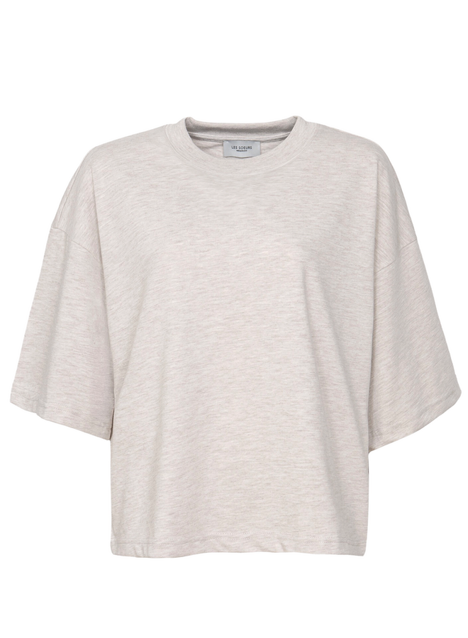 Les Soeurs T-Shirt Tiara Beige Melange