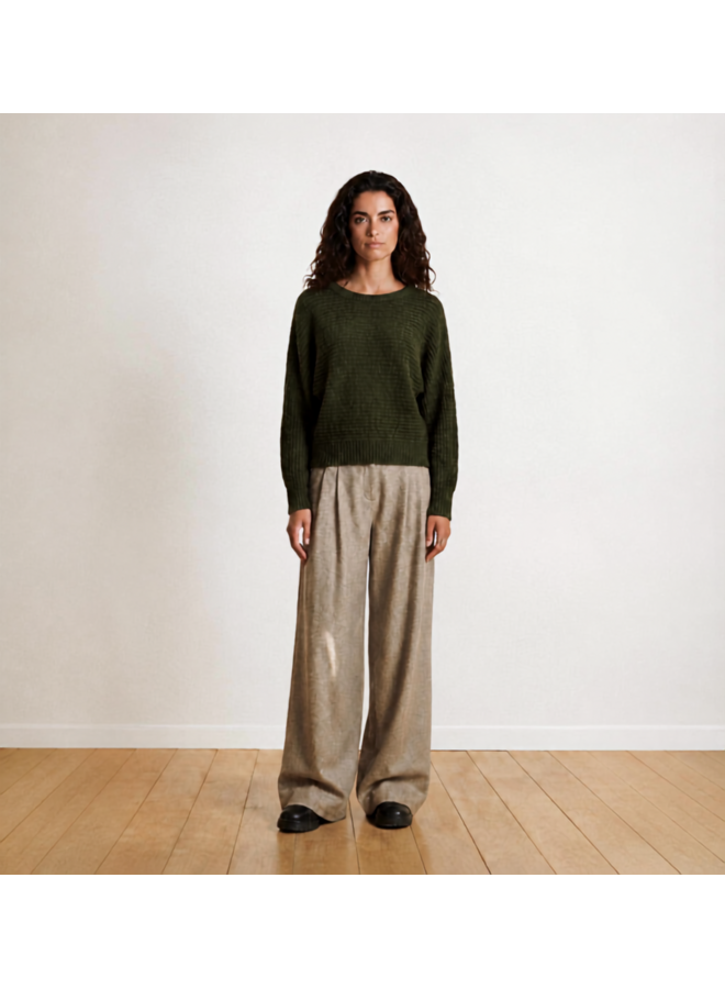 FM-PA-EZUR- W Pantalon Greige La Fee Maraboutee