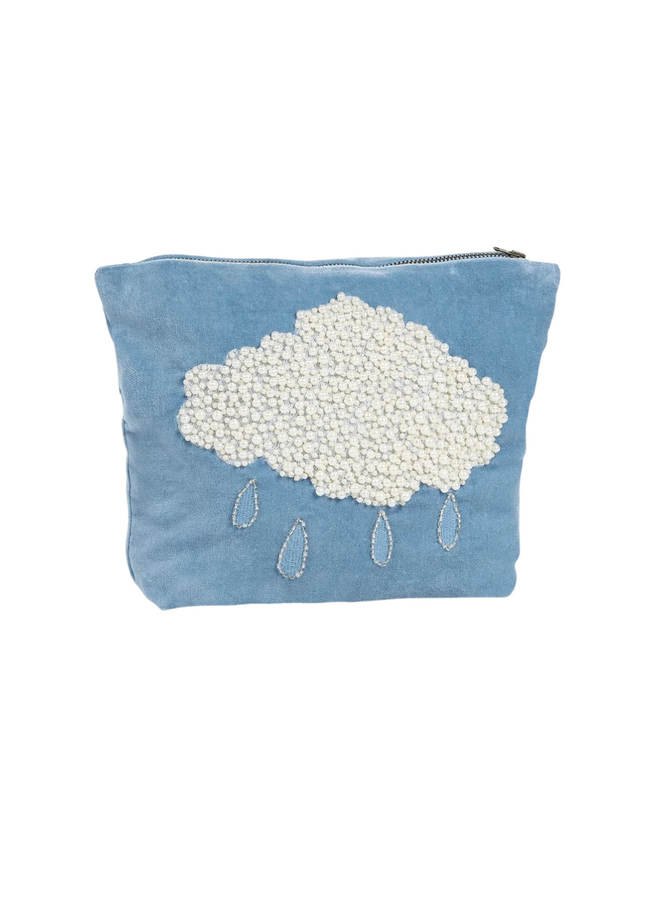 Beaded Pearly Weather Make-up Bag Anna+Nina