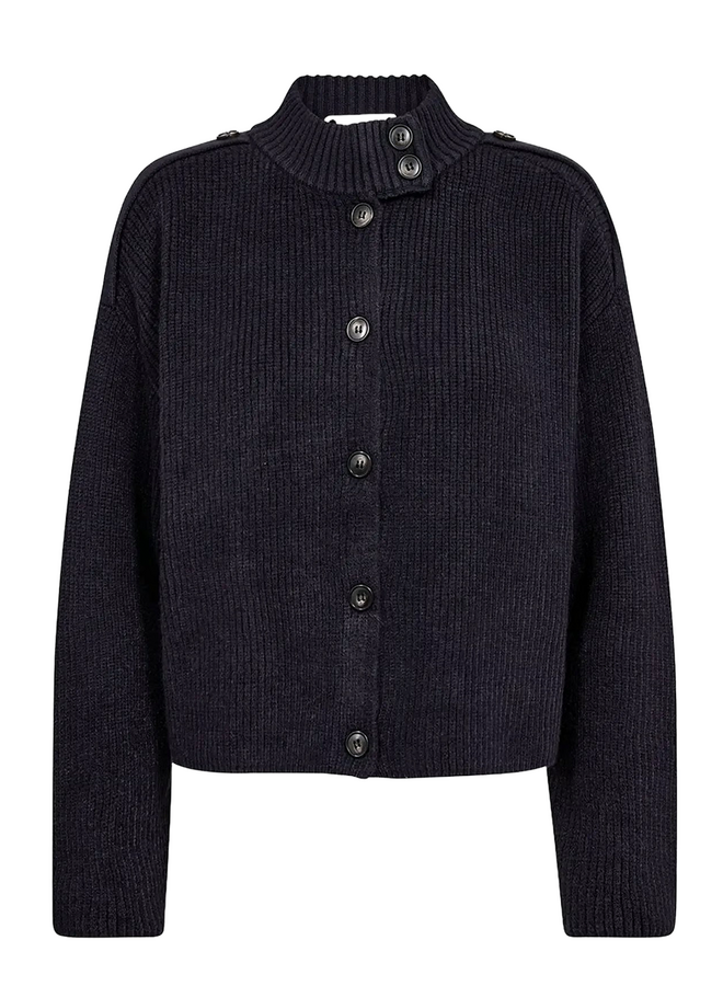 RowCC Utility Cardigan Navy Co'Couture