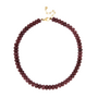 Gemstone ketting / aubergine Ellen Beekmans