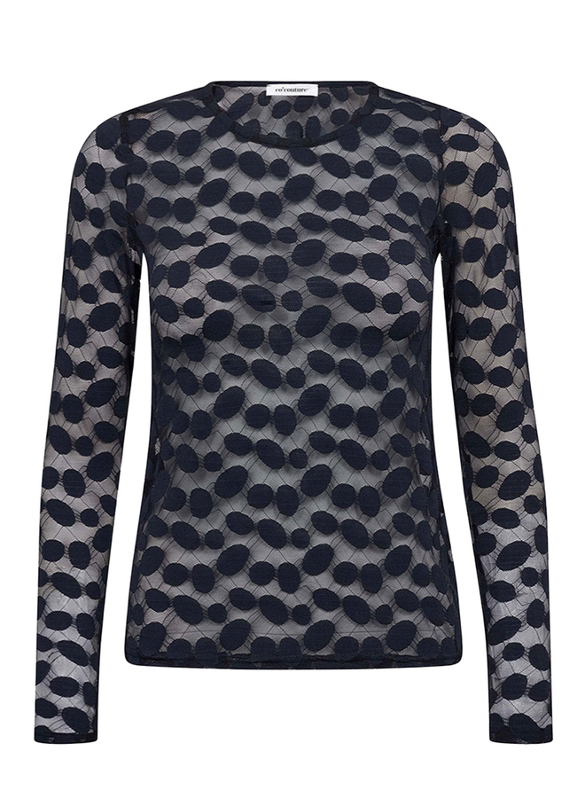 PenolaCC O-Neck Blouse Navy Co'Couture