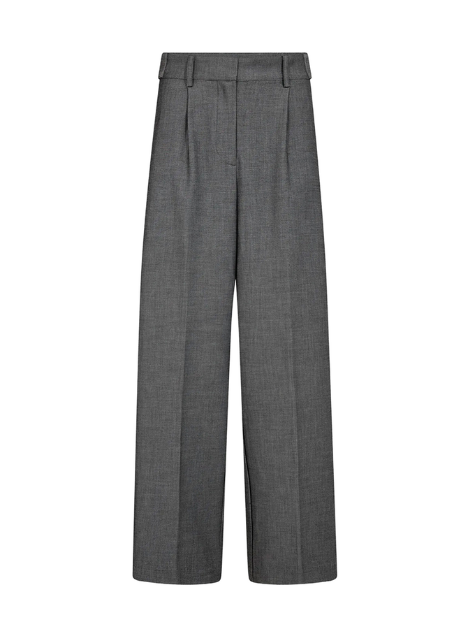 JackyCC Wide Pant L34 Mid Grey Co'Couture