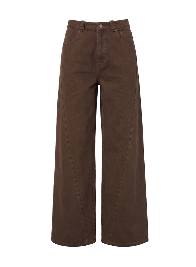 BeltonCC Jeans Dark Brown, L34 Co'Couture