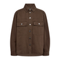 BeltonCC Denim Shirt Dark Brown Co'Couture