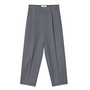 Herringbone Pin Maria Pants Dark Grey Mads Norgaard