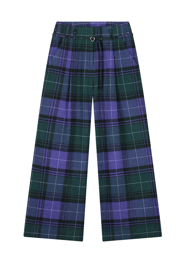 Milan Trousers Purple/ Green Fabienne Chapot