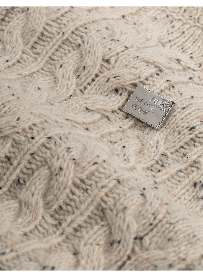 Julian Pullover Oatmeal melange Fabienne Chapot