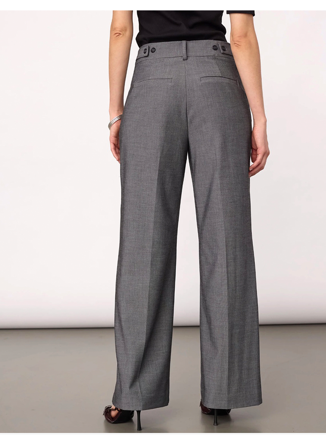 JackyCC Wide Pant L34 Mid Grey Co'Couture